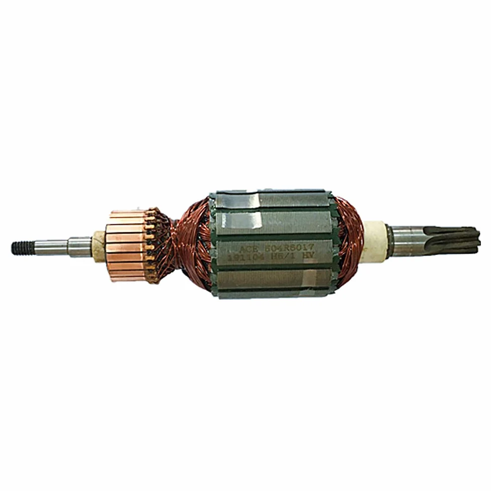 Trade-Shop Kotwica/wirnik/silnik część zamienna/bieżnik/kolektor do Makita HR4001C HR4010C HR4011C zastępuje 513633-7 / młot udarowo-obrotowy