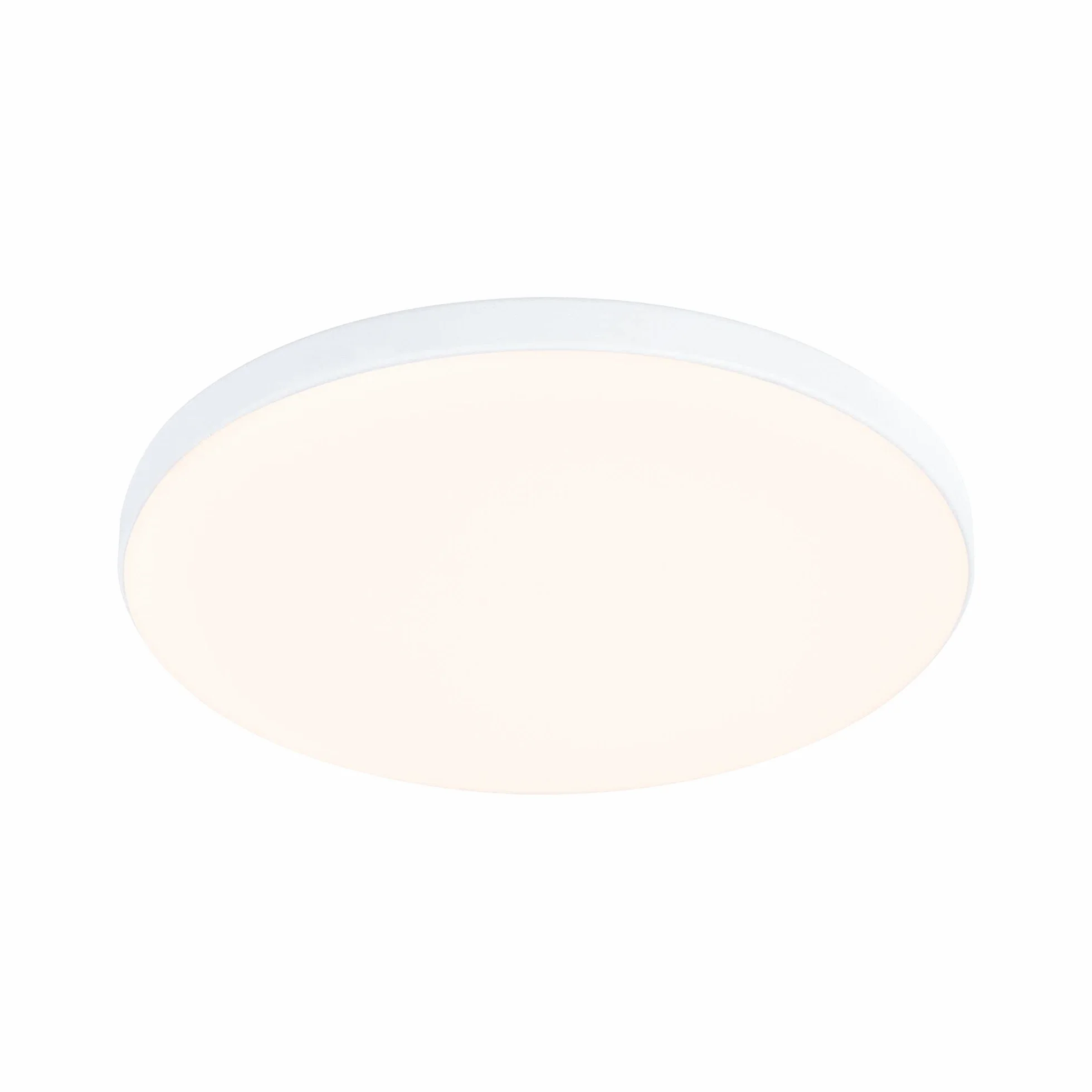 Paulmann 79939 LED panel wpuszczany Veluna VariFit Edge 120 mm okrągły, ciepłobiały, biały, tw. sztuczne, system oświetleniowy 3000 K