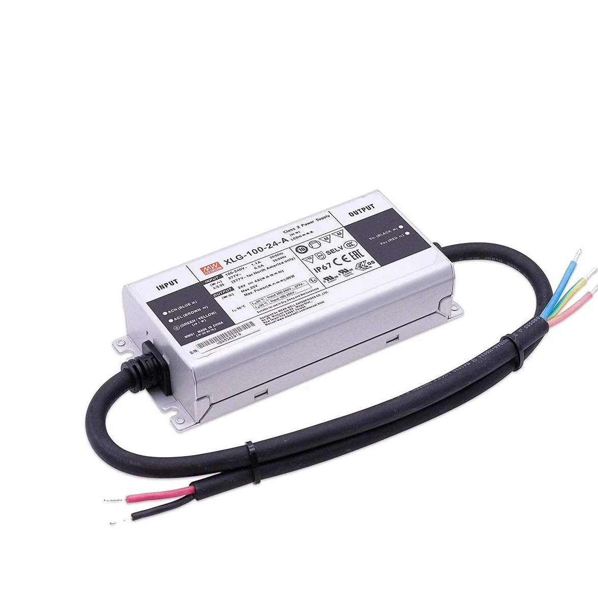 MeanWell XLG-100-24-A 96W 24V 4A LED zasilacz IP67