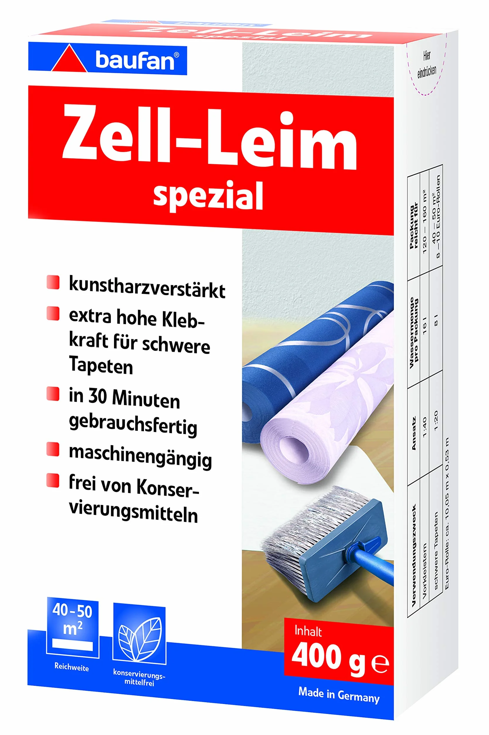 Baufan Klej, Przezroczysty, 400 g