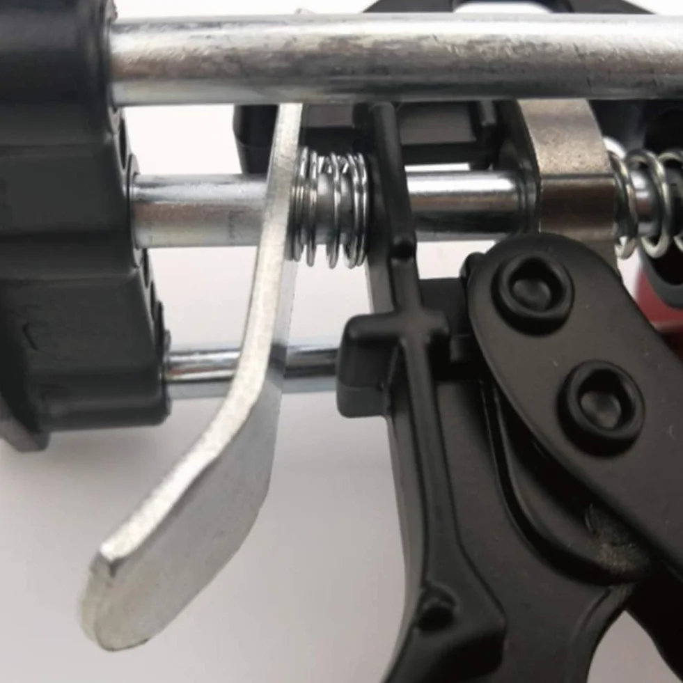 Pistolet uszczelniający, aplikator kleju z podwójnym wkładem z wygodnym uchwytem do żywicy epoksydowej, akrylu, poliuretanu, silikonu i poliestru