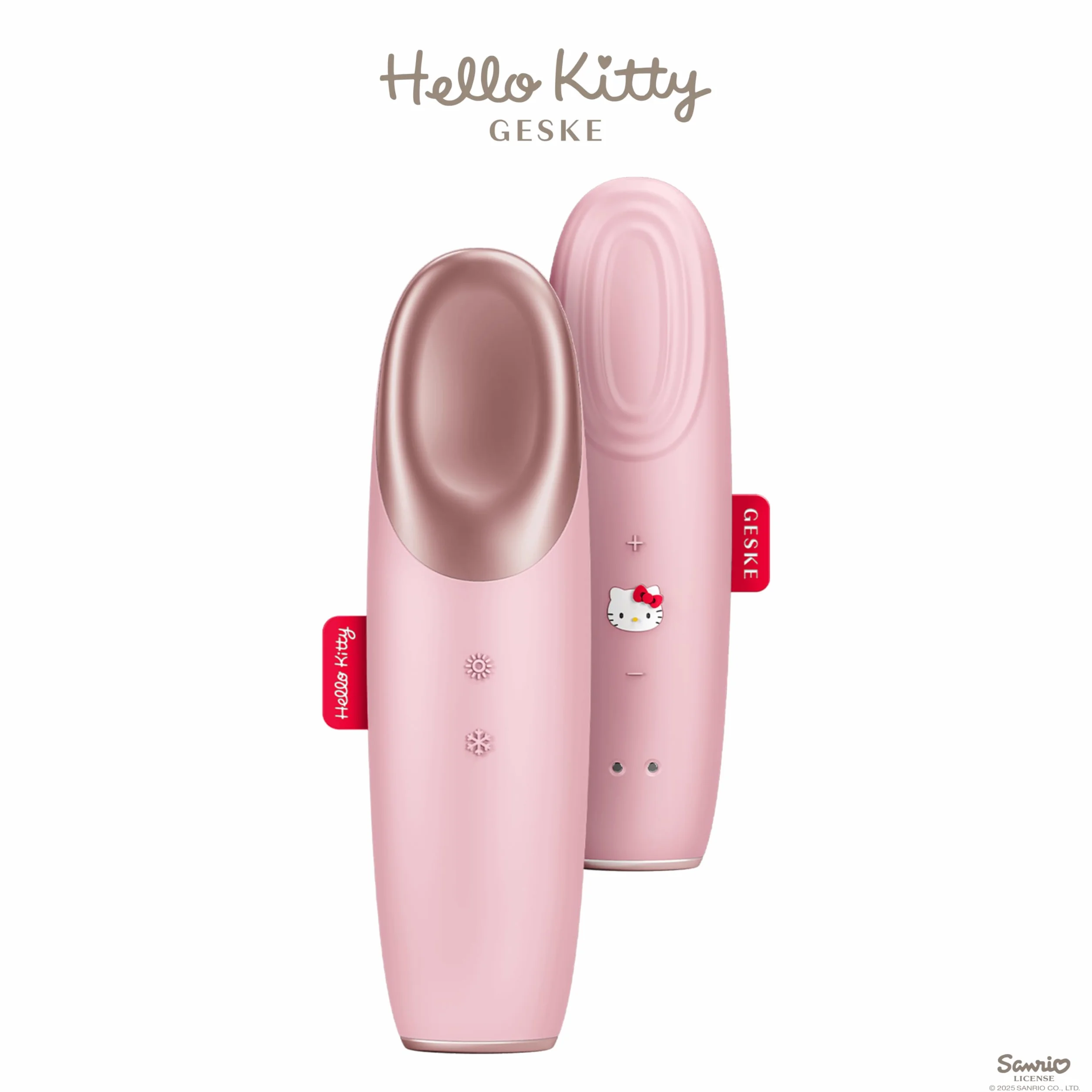 GESKE x Hello Kitty Urządzenie rozgrzewająco-chłodzące do oczu SmartAppGuided™ 6 w 1 Masażer do oczu
