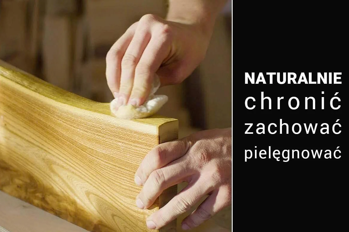 OLI-NATURA Lakier na bazie oleju lnianego, ekologiczna ochrona drewna, certyfikowany do kontaktu z żywnością, 1 l, bezbarwny – naturalny