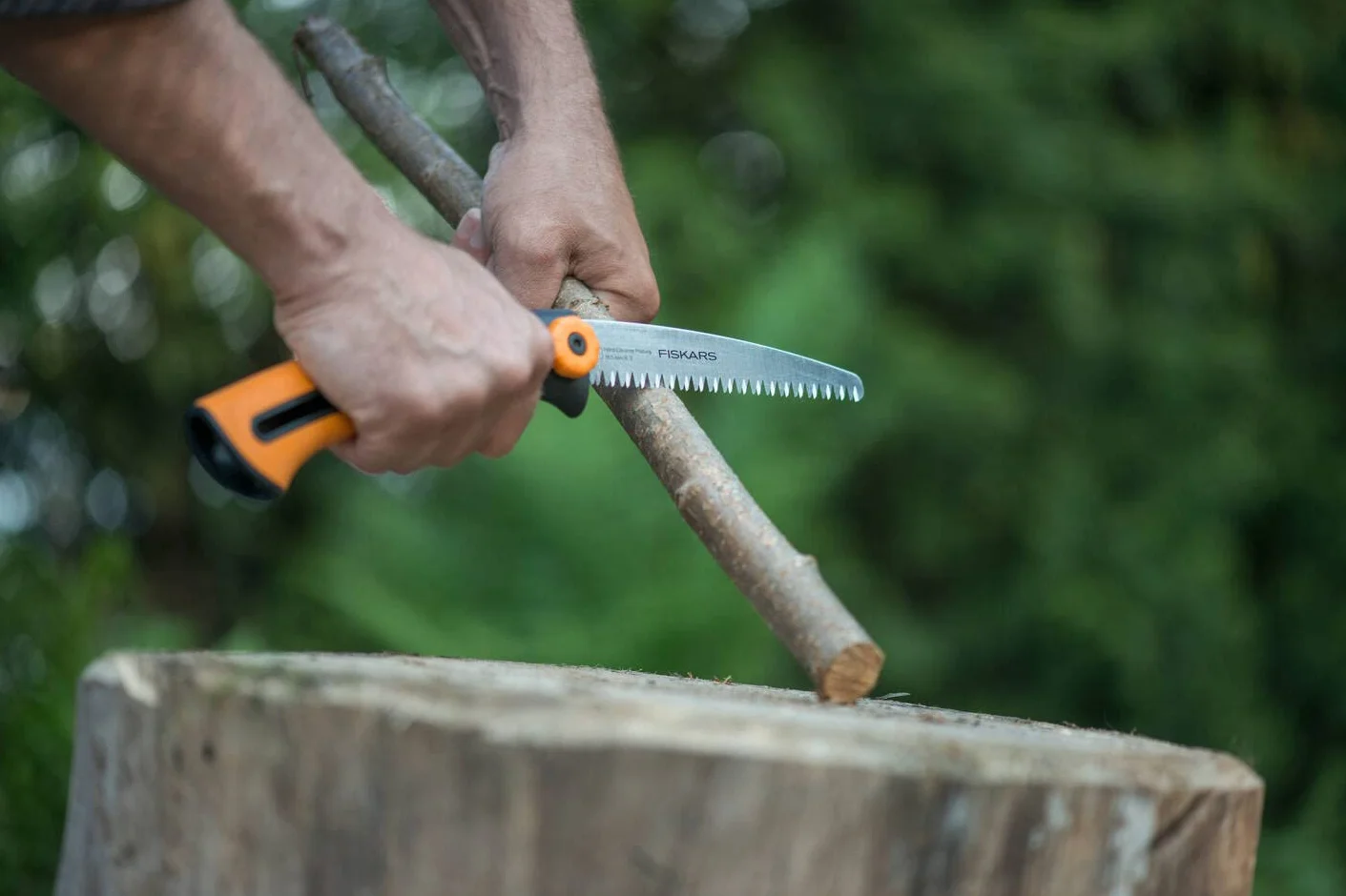 Fiskars Xtract Piła do Gałęzi, Czarny/Pomarańczowy, 16 cm