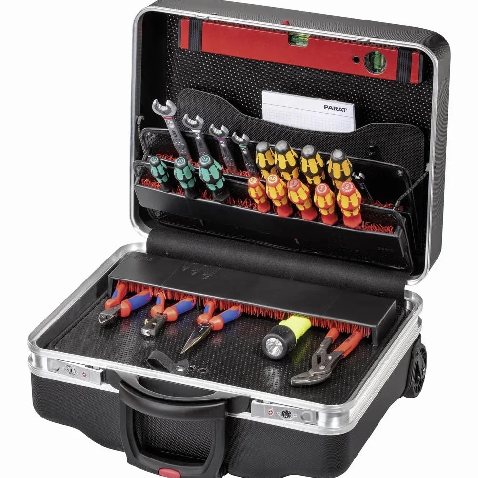 Parat Walizka narzędziowa CLASSIC KingSize Roll neo TSA LOCK™ CP-7 (rozmiar XL/torba narzędziowa bez zawartości, zwijana/walizka narzędziowa czarna) 789570171