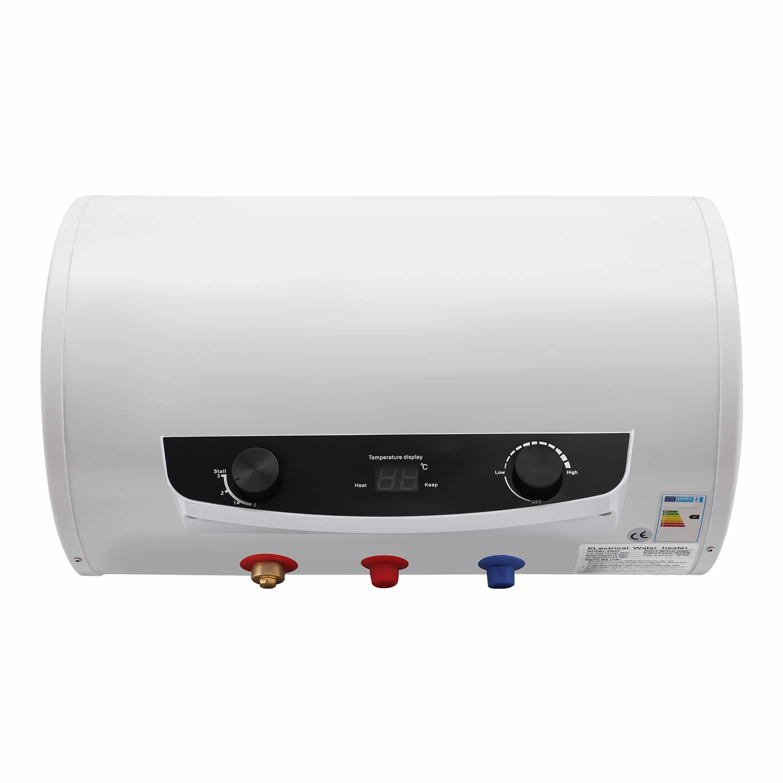 elektryczny podgrzewacz wody, 50 l, 220 V, 2 kW, podgrzewacz przepływowy, poziomy czajnik, bojler podgrzewacz wody