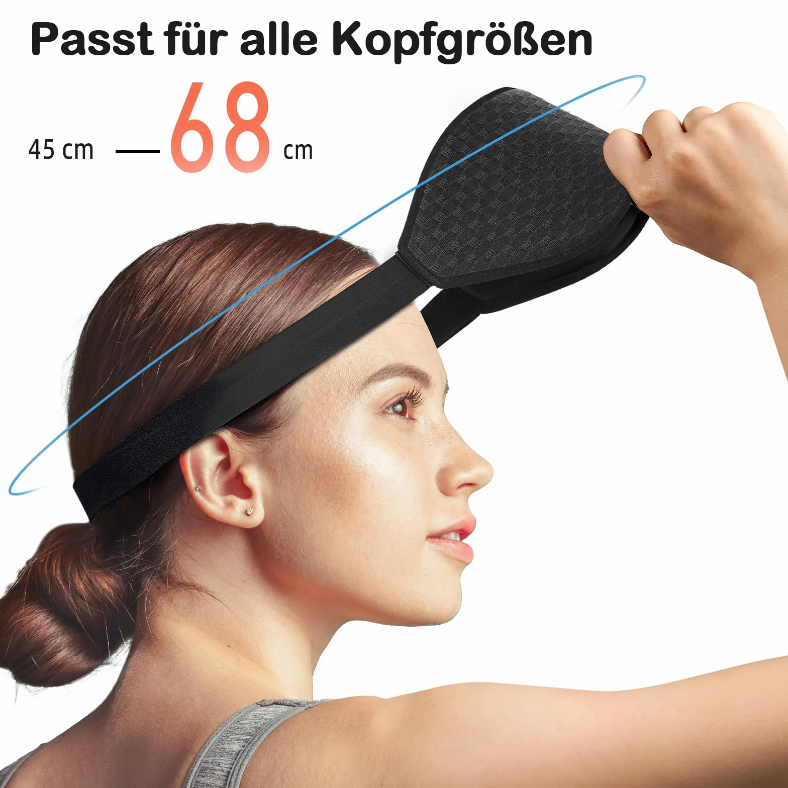INNELO Maska do spania 3D dla mężczyzn i kobiet, ulepszona wersja 2025 osób śpiących po bokach, w 100% ergonomiczna maska na oczy, z wygodnymi i bez ucisku, czarna