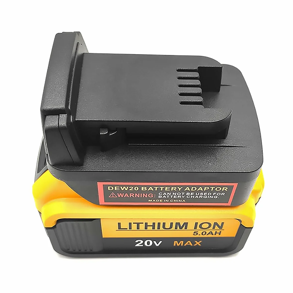 POFET Adapter baterii do dewalt do Milwaukee Konwersja dla akumulatorów litowych deWalt 18v-20v na Milwaukee M18 18v Korzystanie z elektronarzędzi bezprzewodowych (tylko adapter)