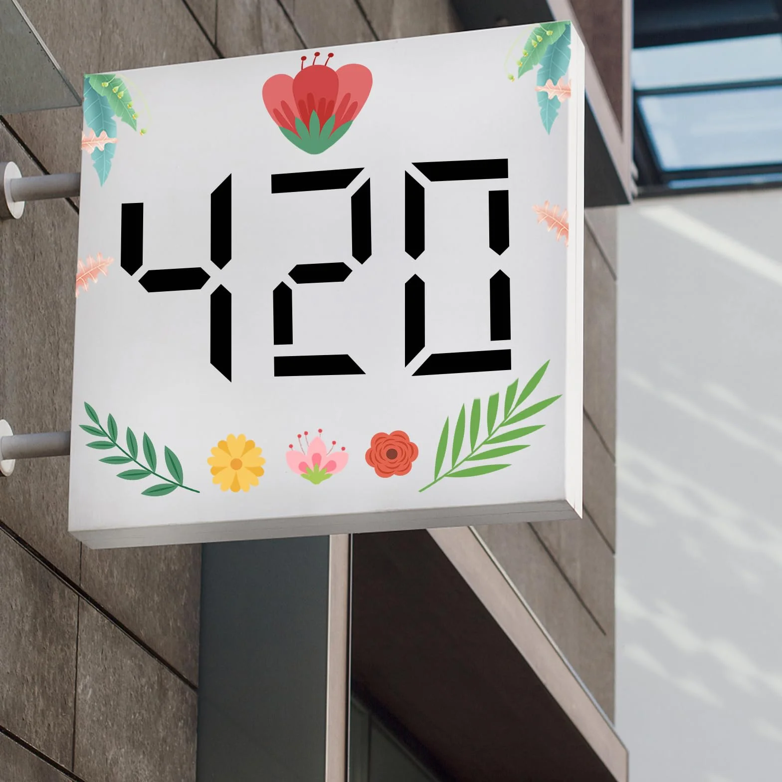 30cm Duże Szablony, Numeryczne 10szt. Szablony Liczb Dla Wielokrotnego Użycia z Materialem Z Plastiku od 0 do 9