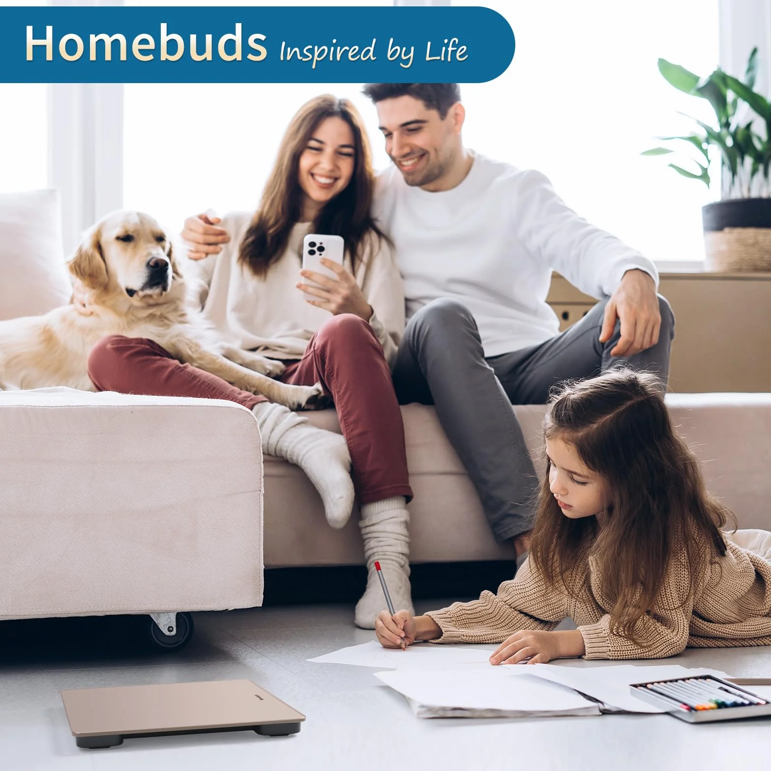 Homebuds Waga Cyfrowa, Wysoka Precyzja 0,05kg Przez Nasza Profesjonalna Fabryka Od 2001, Waga Cyfrowa do Ciala Step-on i Białą Diodą LED Dla łatwego Oglądania, 3 Baterie AAA W Zestawie, 182kg, Różowe