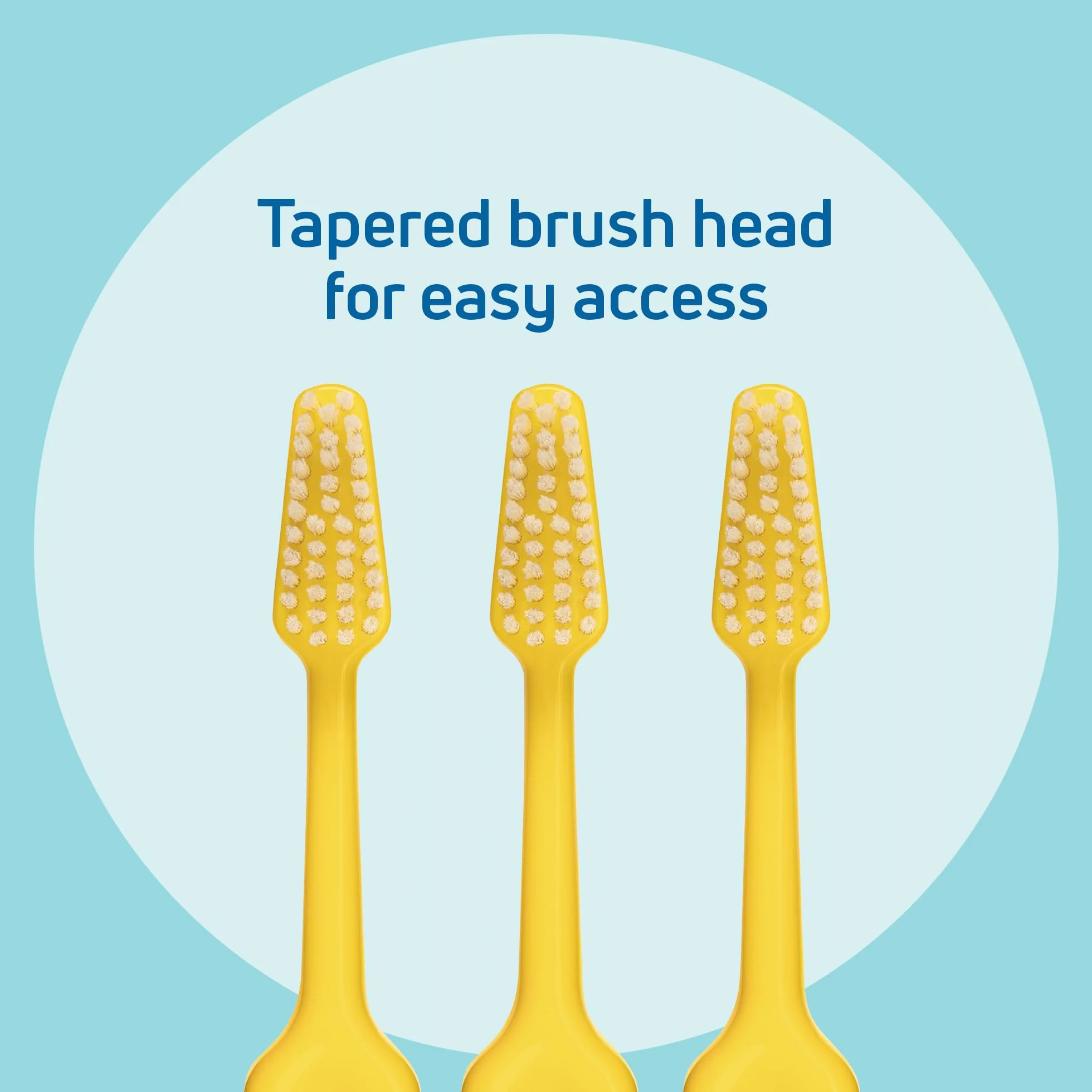 TePe Select Toothbrush, Extra Soft, Purple, 1pc, easy plaque removal with tapered brush heads, extra soft bristle toothbrush for gentle cleaning