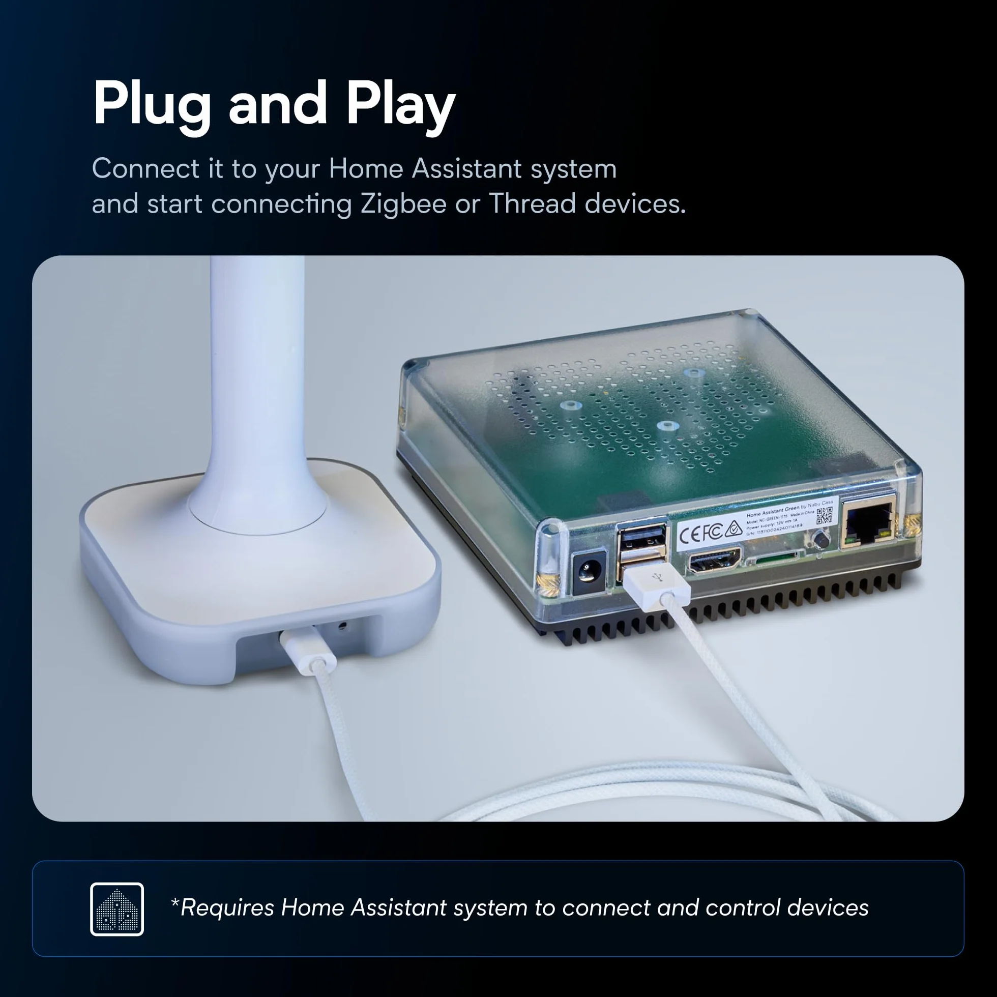 Home Assistant Connect ZBT-2 | Połącz urządzenia Zigbee, Thread, lub Matter z Home Assistant | Oficjalny sprzęt
