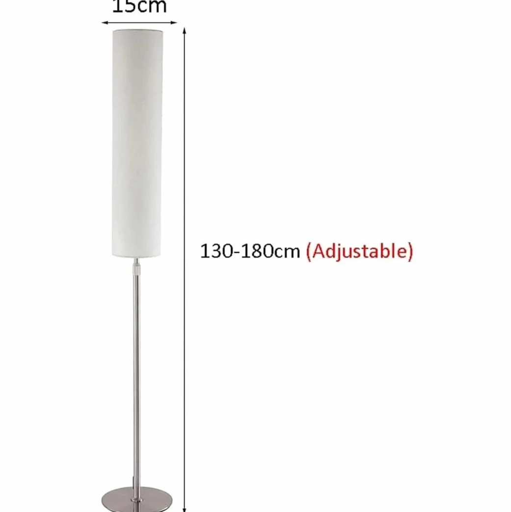 Lampes Pied Nowoczesna Lampa Podłogowa Ze Stali Nierdzewnej. O Wysokim Słupie Z Regulacją Wysokości. Lampka Do Czytania. Salon. Sypialnia Lampy Stojące Salonu(B)