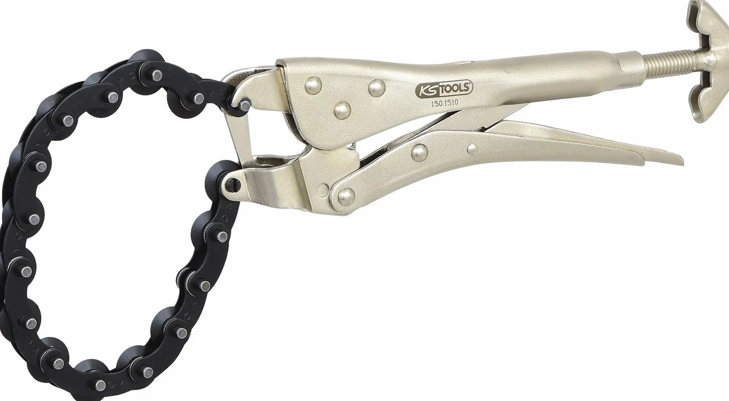 KS Tools 150.1510 Łańcuchowa obcinarka do rur układu wydechowego, Ø 19-83mm