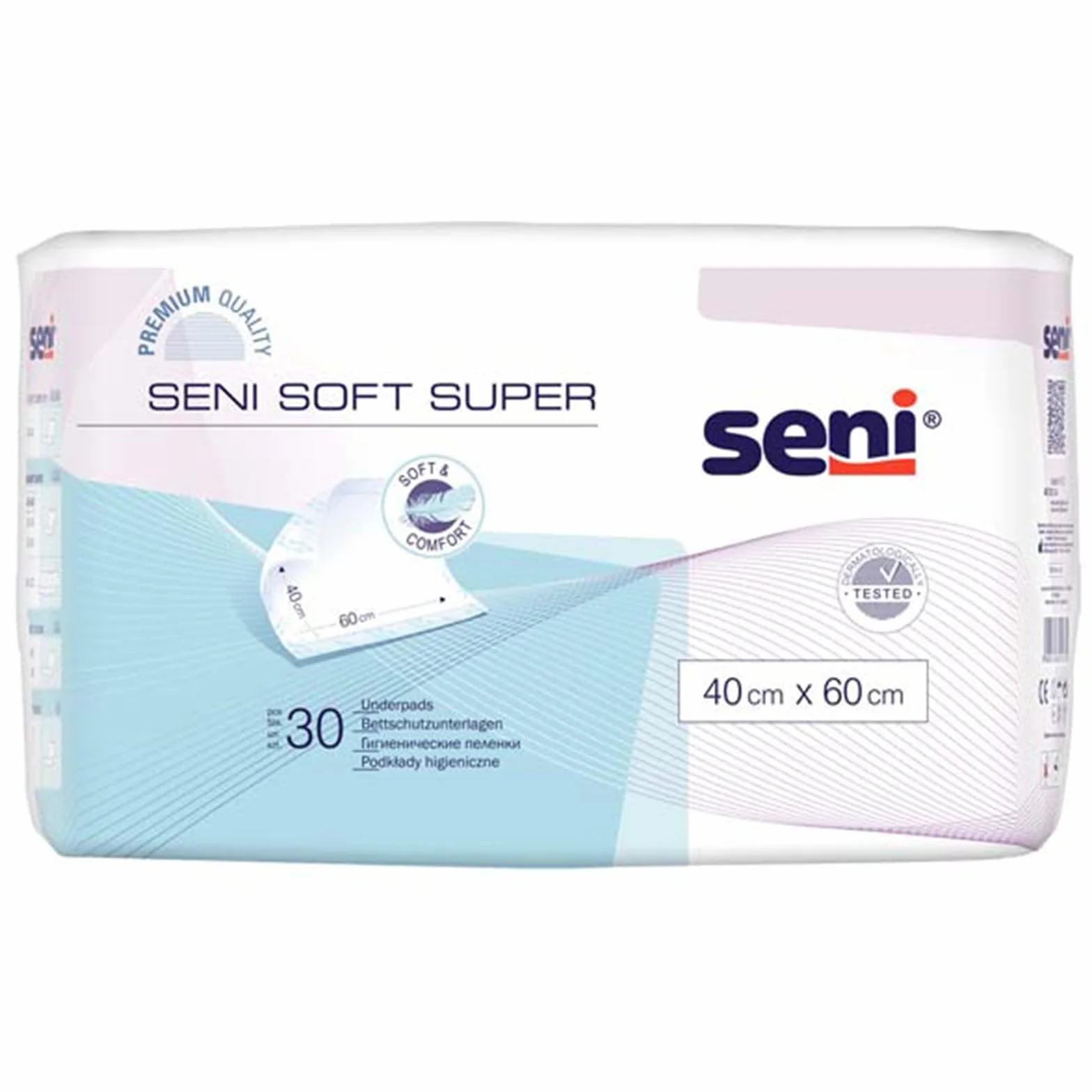 Podkłady Higieniczne Seni Soft Super 90x60 cm 30szt.