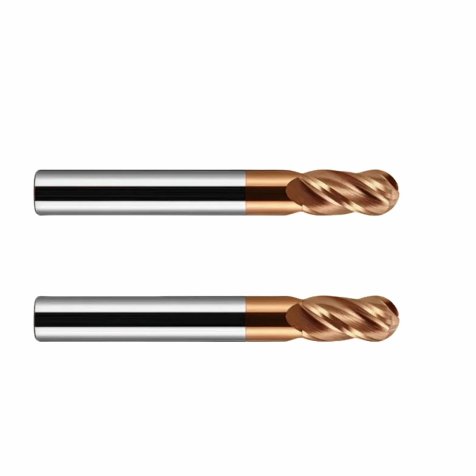 Końcówka z węglików spiekanych HRC55 4 rowki powlekane frez ze stali wolframowej do stali nierdzewnej 3 4 5 6 8 10 12 14 16 18 20 mm (R10x40xD20x150)