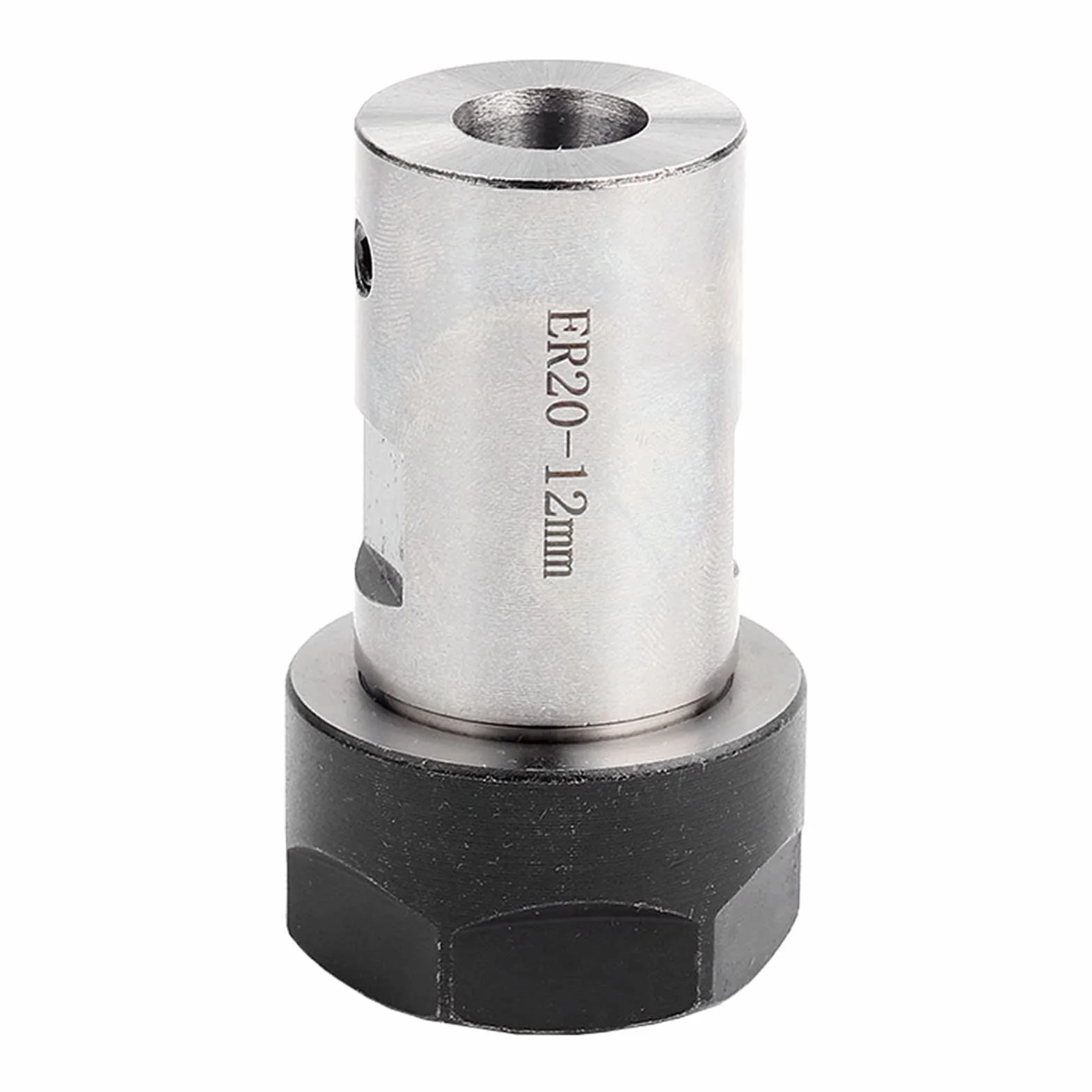 Spannzangenblock C25-ER20-45L Rundspannzangenhalter 6mm / 8mm / 10mm / 12mm / 16mm für CNC-Drehspindelmotor-Klemmstange(12mm)
