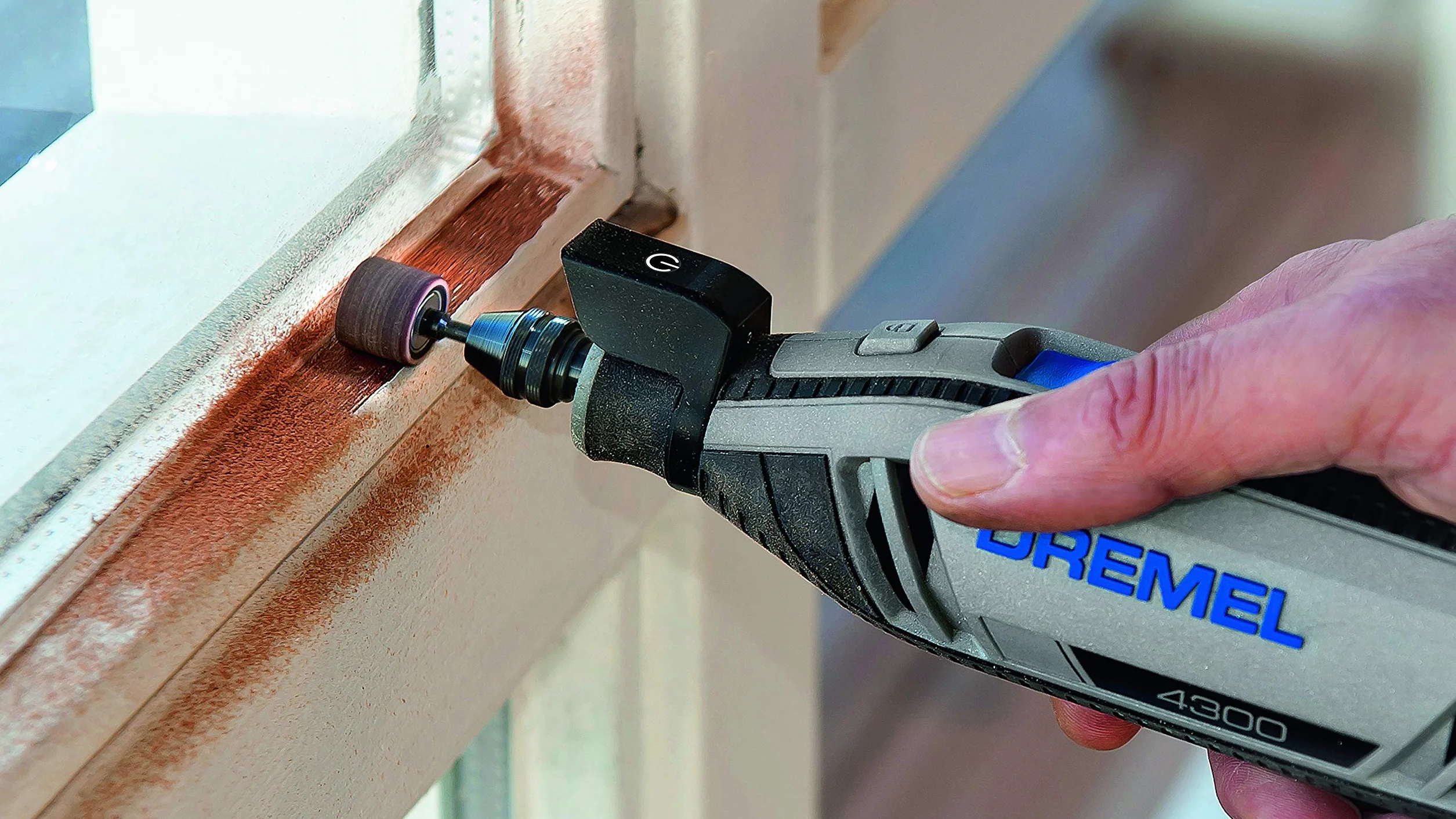 Dremel 431 taśmy szlifierskie w multiopakowaniu, 6 taśm szlifierskich (6,4 mm - ziarnistość 60) do piaskowania, kształtowania i wygładzania drewna i tworzyw sztucznych