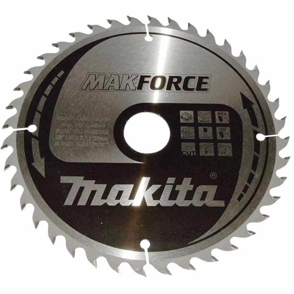 Makita Makforce brzeszczot piły 190 x 30 mm, 40Z, B-32340