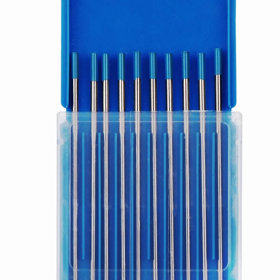 TEN-HIGH Elektrody wolframowe TIG WL20 2% lantanu 1,6 mm x 150 mm 10 sztuk