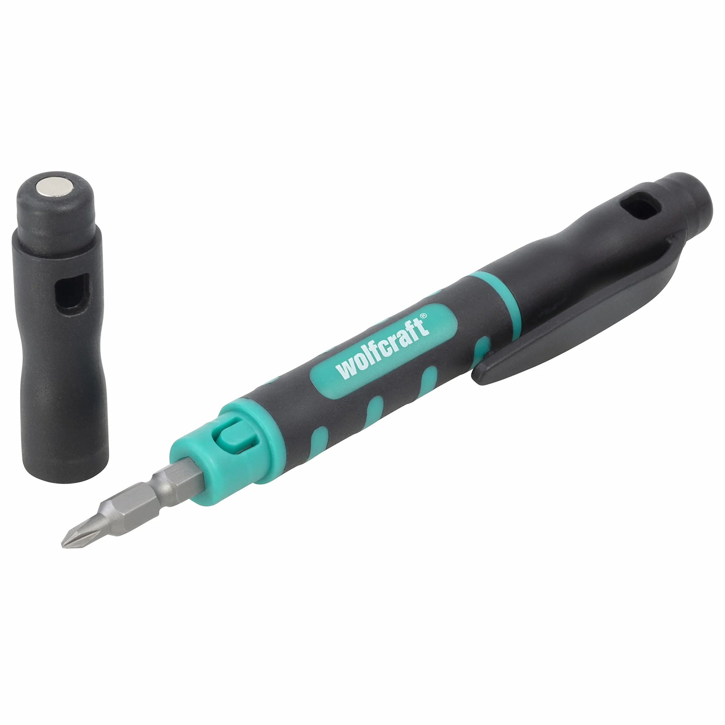 wolfcraft Mikro-Bit-Pen I 8736000 I narzędzie kieszonkowe do mikro śrub