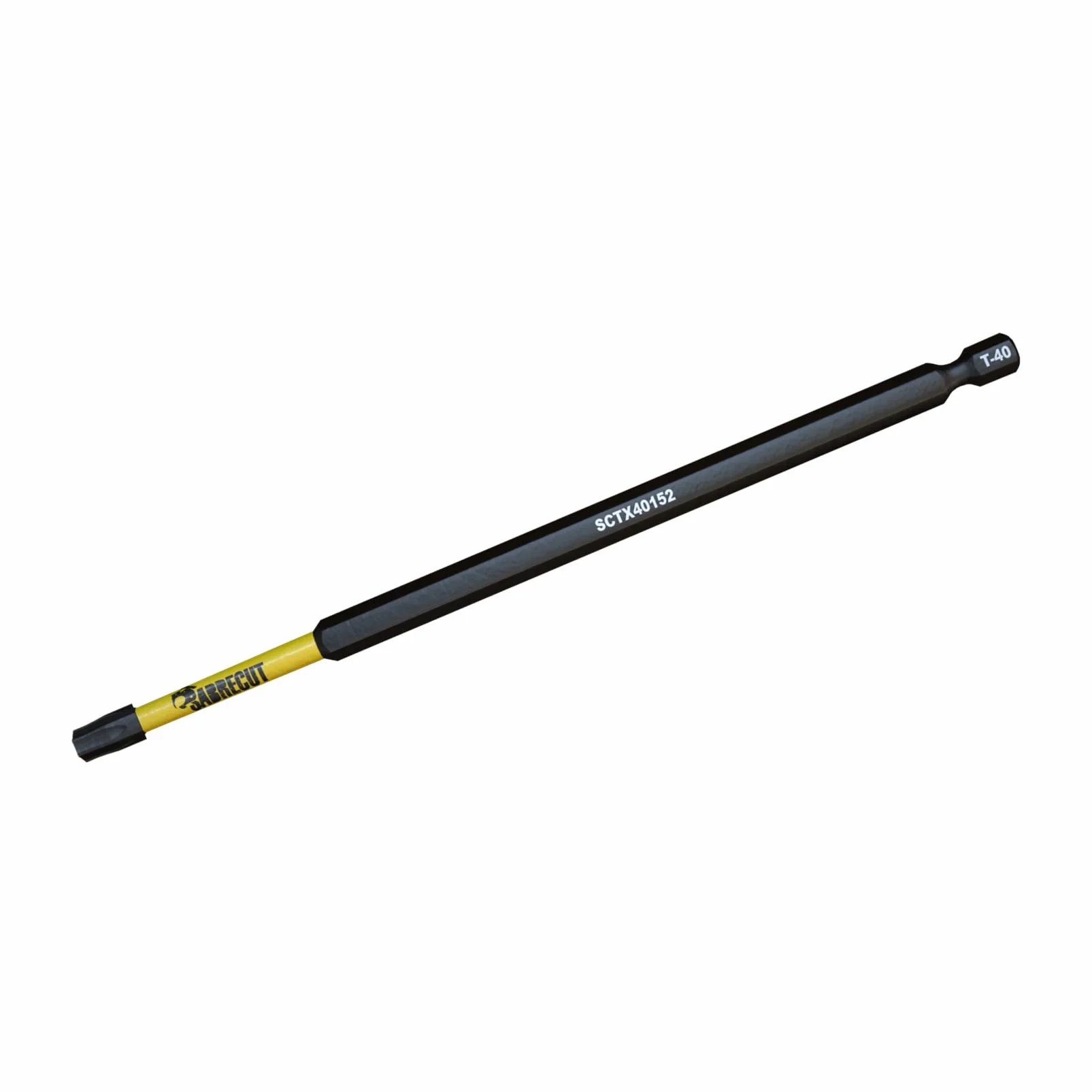 10 x SabreCut SCTX40152_10 152 mm T40 TX40 Zestaw końcówek wkrętaków magnetycznych Torx Heavy Duty Kompatybilny z Dewalt Milwaukee Bosch Makita i nie tylko