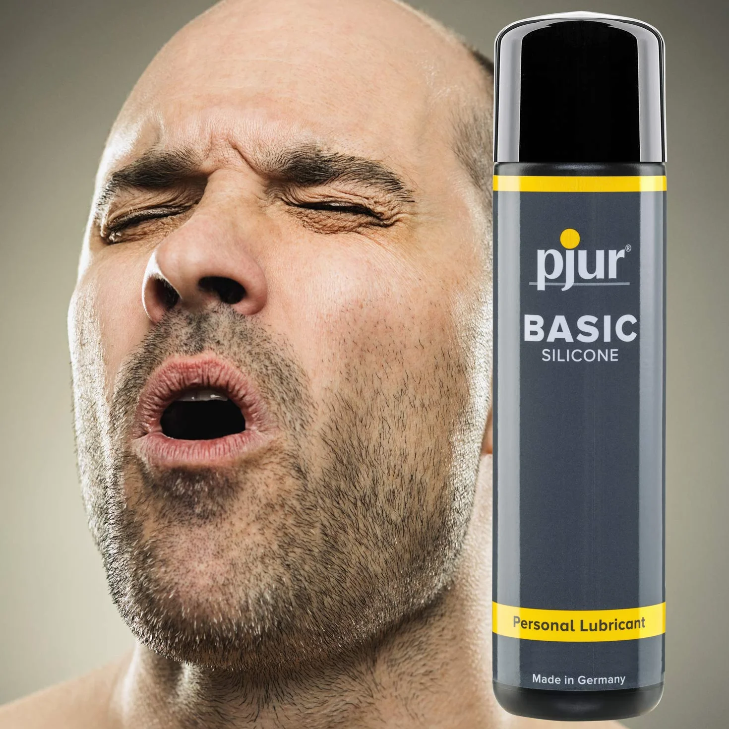 pjur BASIC Silicone- lubrykant silikonowy idealny dla początkujących - nadaje się do prezerwatyw i się nie klei - dla mężczyzn i kobiet (250ml)