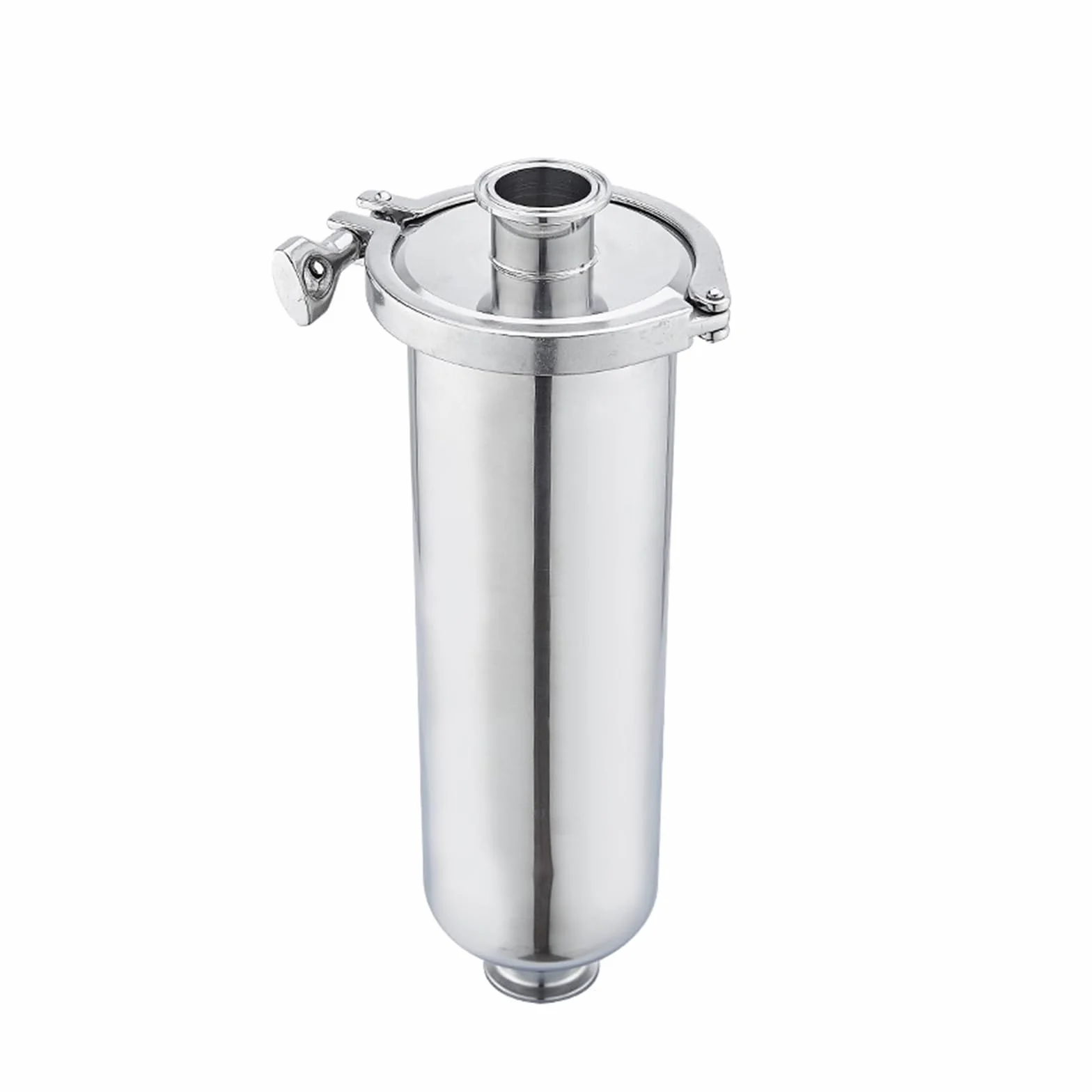 Rurowy filtr siatkowy z potrójnym zaciskiem, domowe piwo do warzenia piwa, stal nierdzewna SUS 304(19mm K50.5,100 Mesh)
