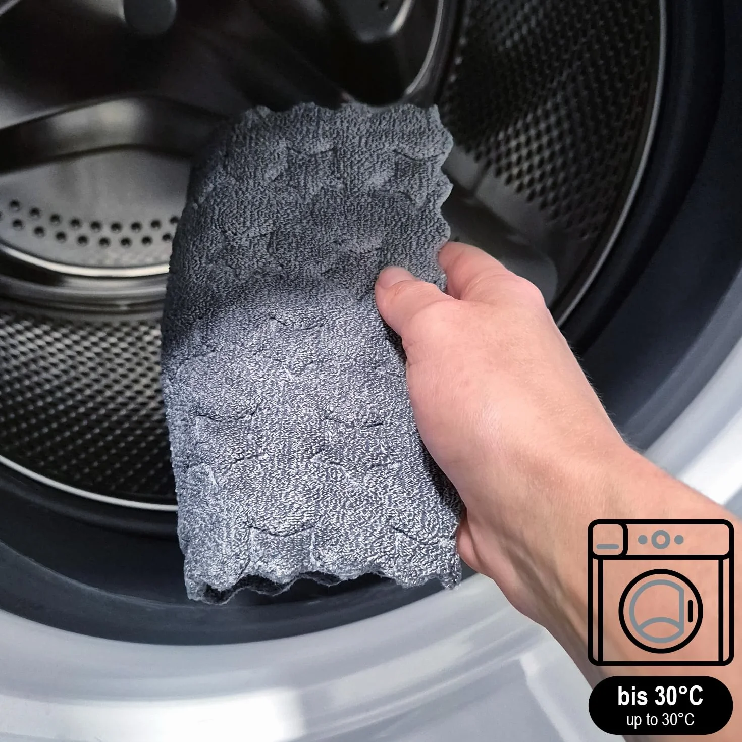 COM-FOUR® 12x Scierki gabkowe wzór gwiazda, scierka kuchenna naczynia, chlonna sciereczka sprzatanie domu powierzchnie, wielorazowa sciereczka uniwersalna (12 sztuk - wzór gwiazdy)