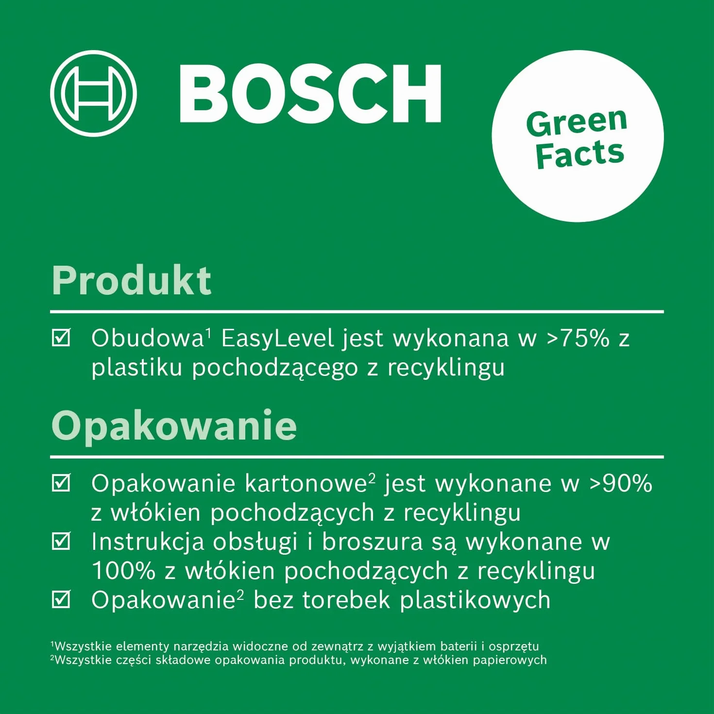 Bosch EasyLevel Poziomica laserowa z uchwytem ściennym, linia i punkt laserowy