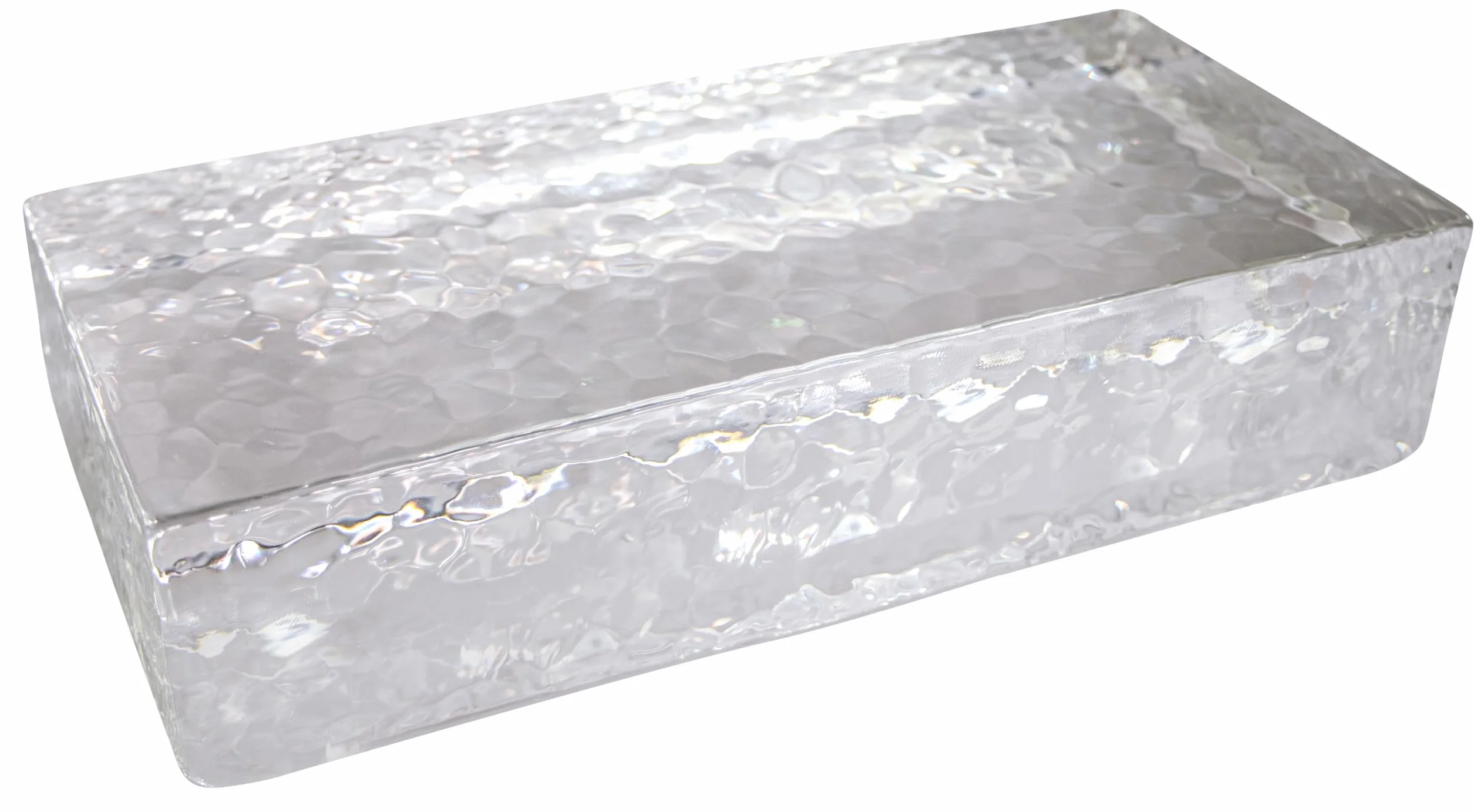 Fuchs Design Crystal Collection, Szkło, SCULPTURE, ca. 24,6 x 11,6 x 5,3 cm, Przezroczysty