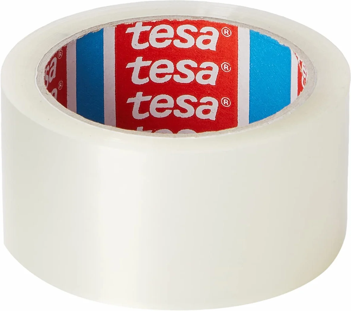 Taśma do Pakowania, Samoprzylepna Taśma Pakunkowa, Zestaw: 1 Rolka, 66 m x 50 mm, Przezroczysta