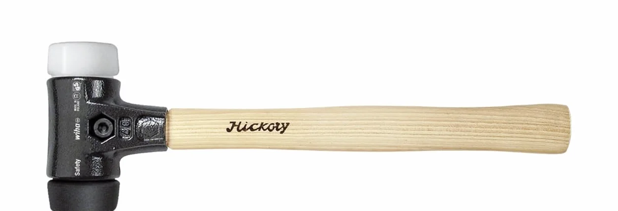 WIHA 26658 - Miękka Mieszkanie młotka do twarzy/bardzo twarda twardość 832-39 Safety Ref. 83239040, Ø 40 mm