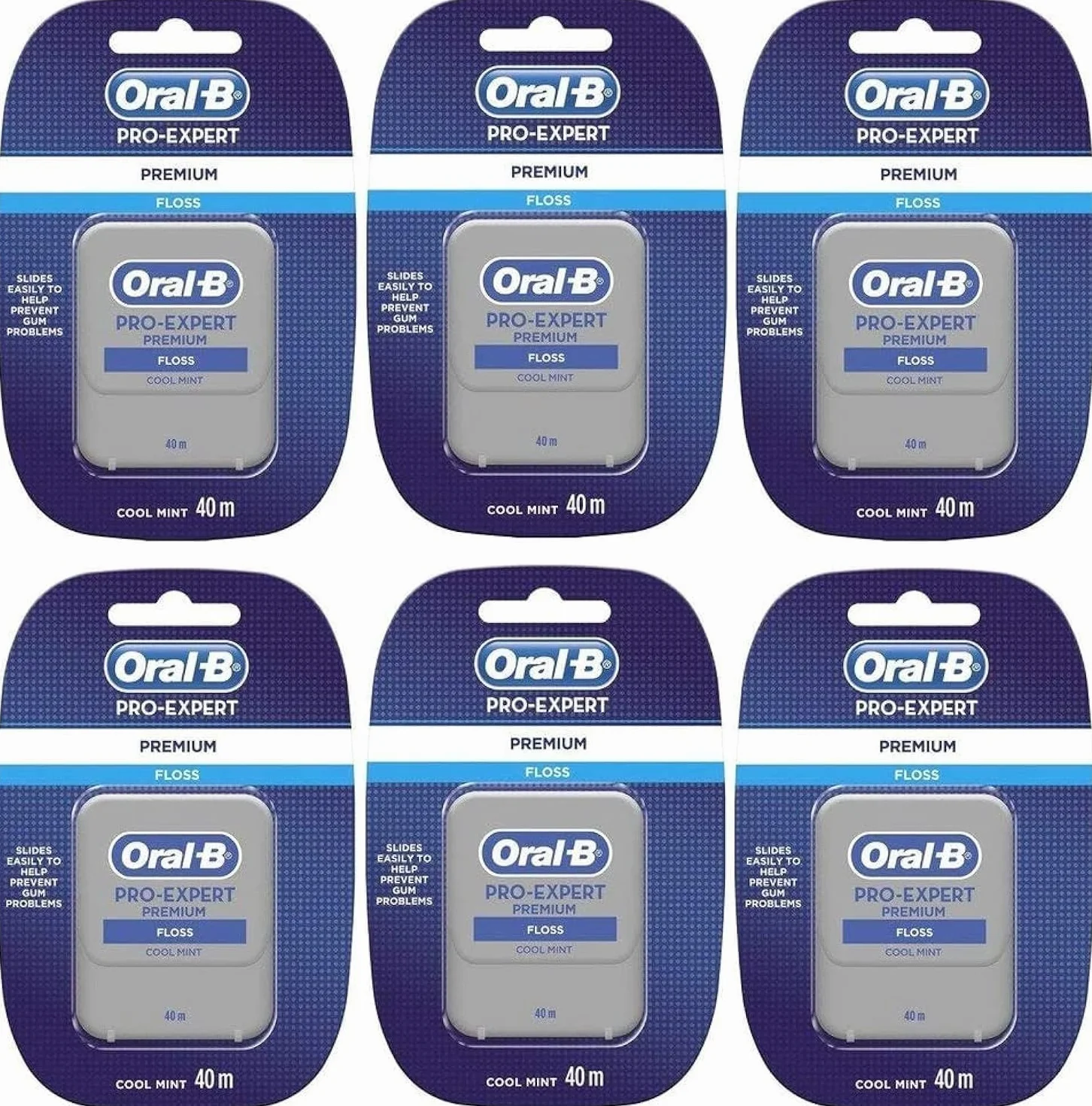 Oral B Pro Expert Premium Floss (40 m) - opakowanie 6 szt