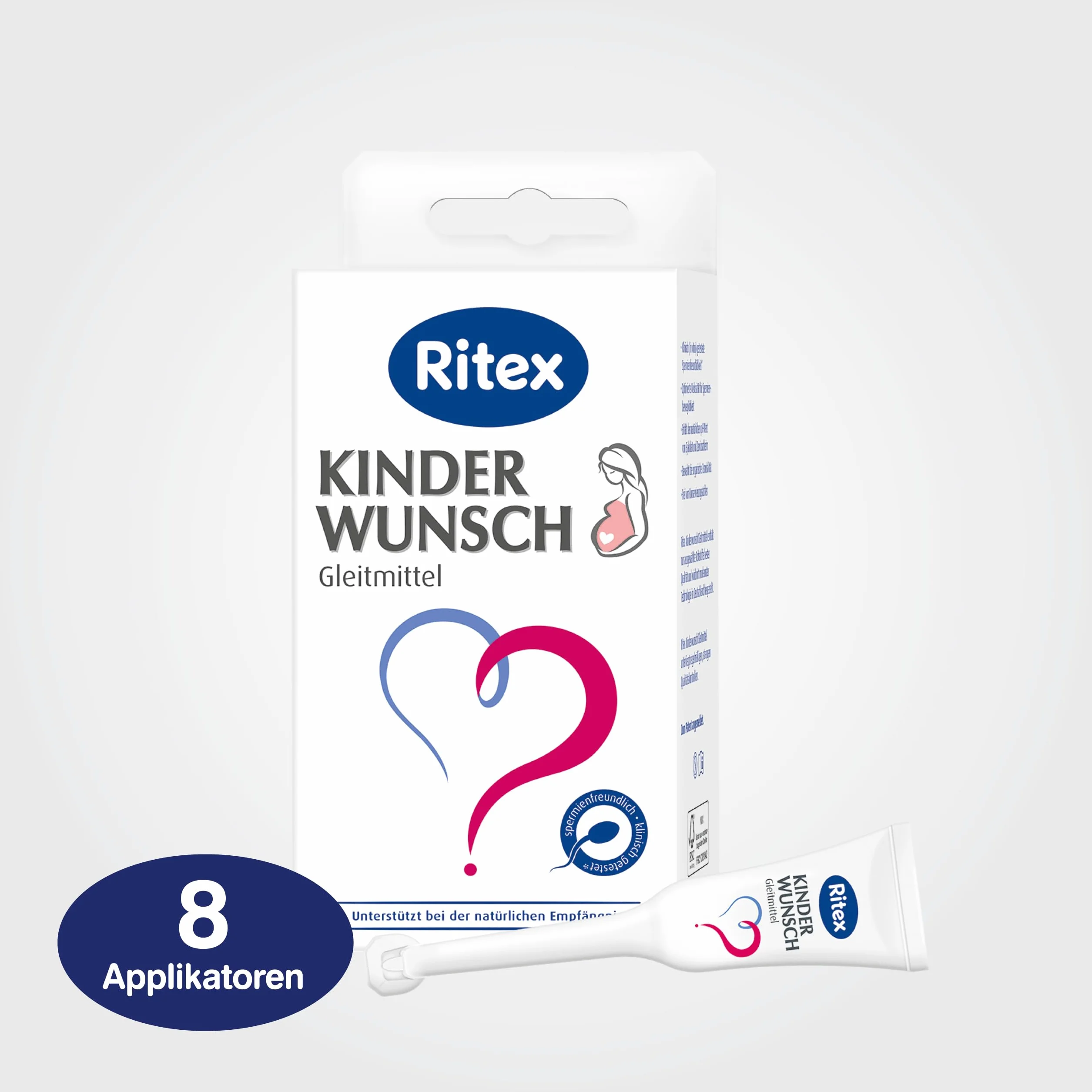 Ritex 09013 Lubrykant dla Par Starających się o Dzieci, 8 Sztuk