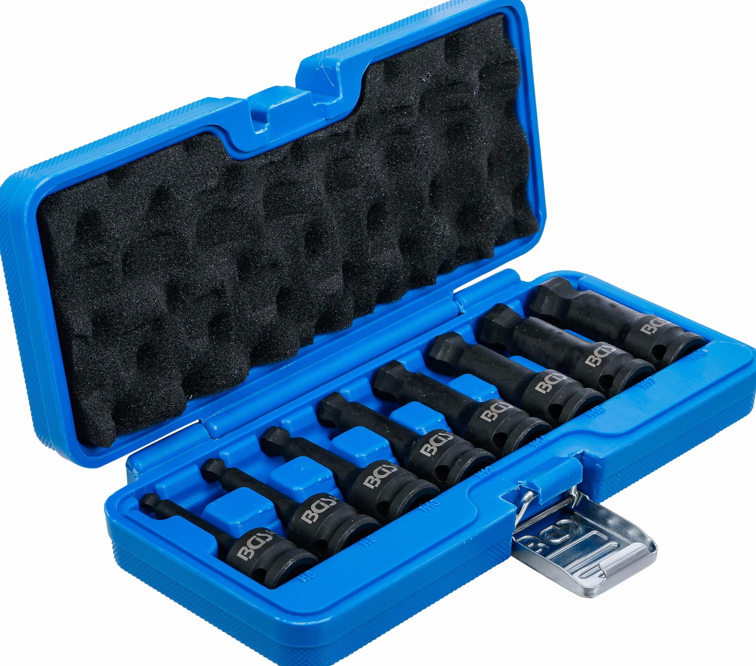 BGS 5488 Zestaw wkładów Kraft-Bitów 75 mm 12,5 mm (1/2") Gniazdo sześciokątne z głowicą kulową 6-19 mm 8-częściowy
