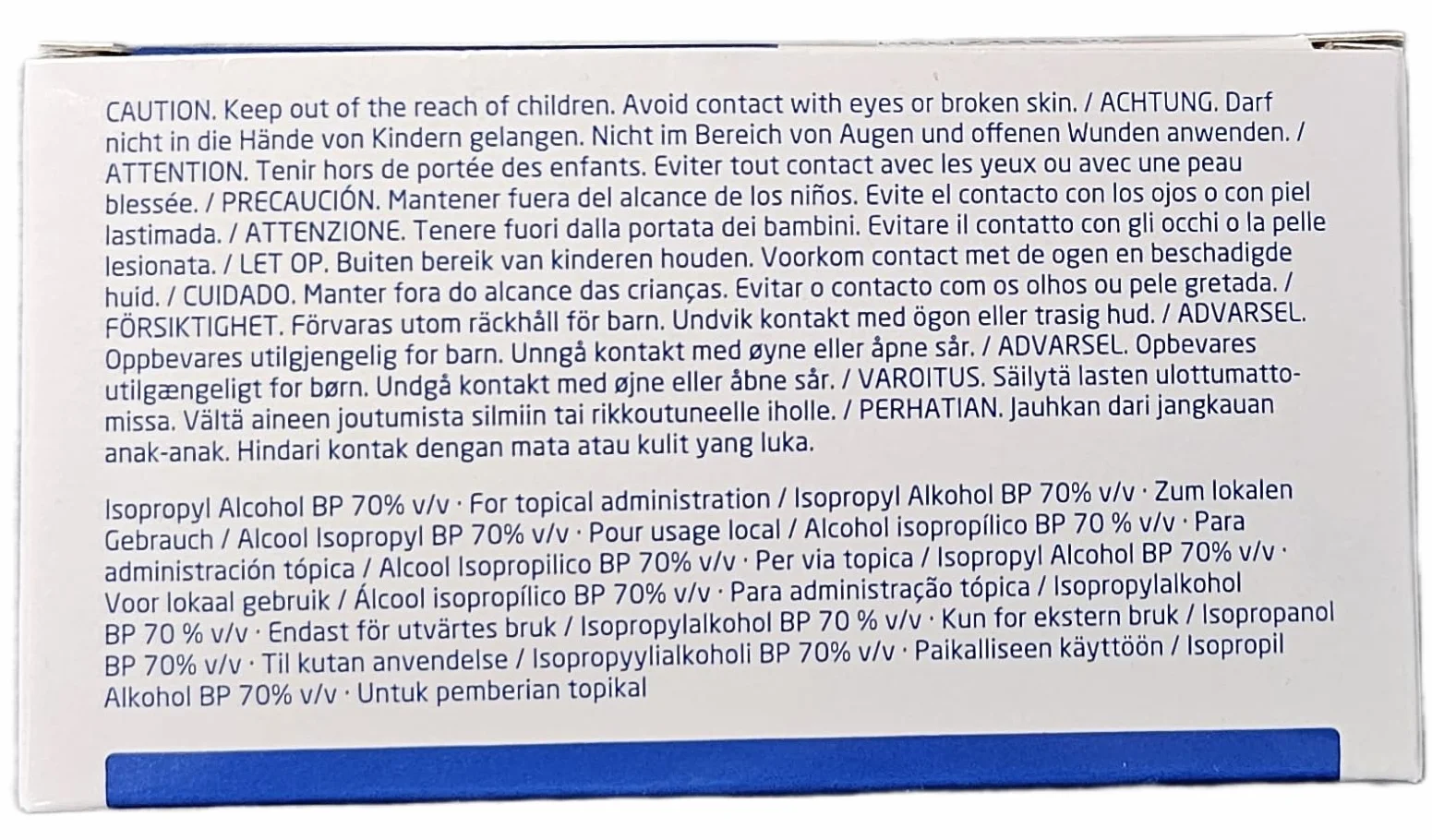 Leukoplast Chusteczki nawilżane, 100 sztuk, pakowane pojedynczo