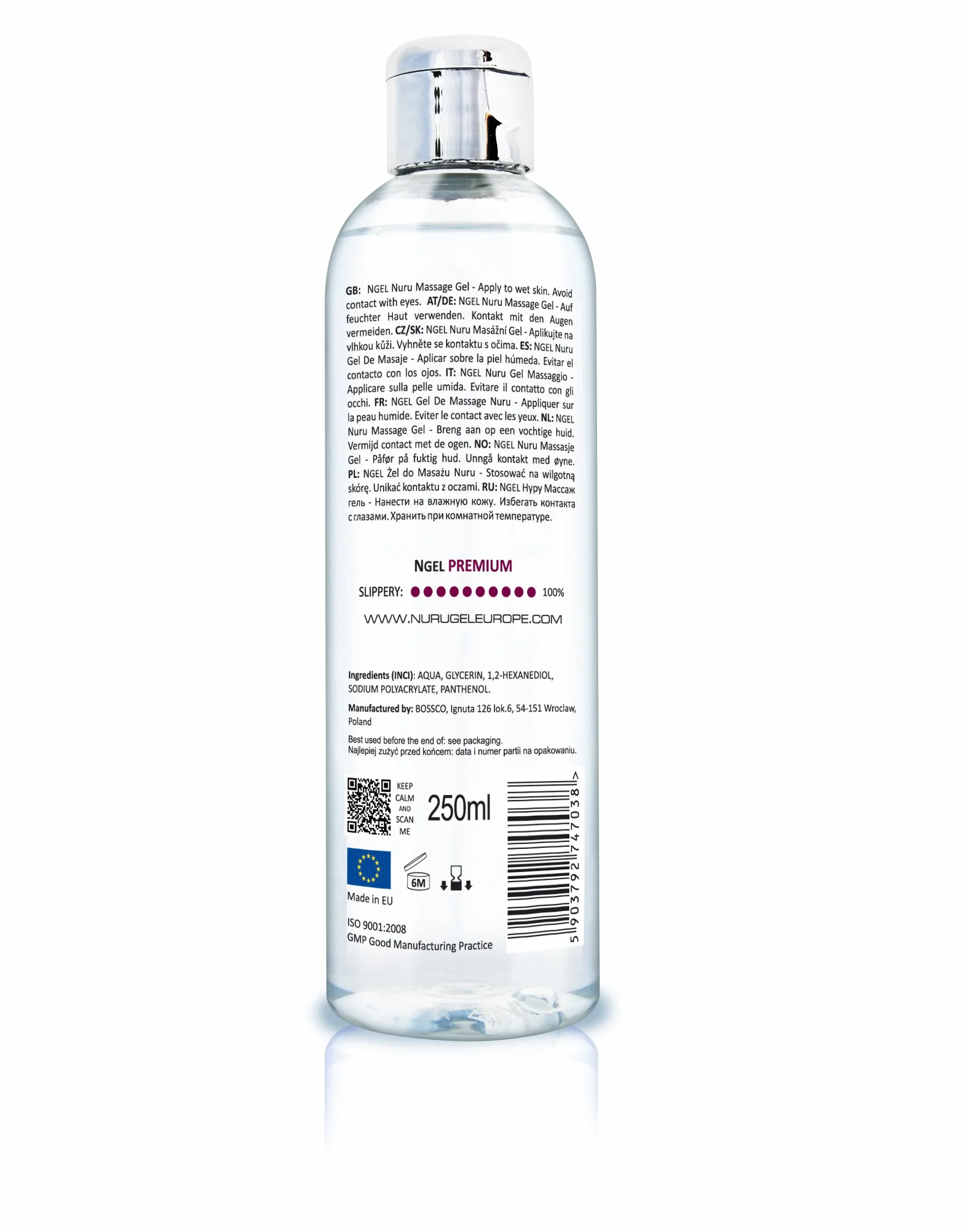 Żel do masażu Nuru NGel Premium 250ml