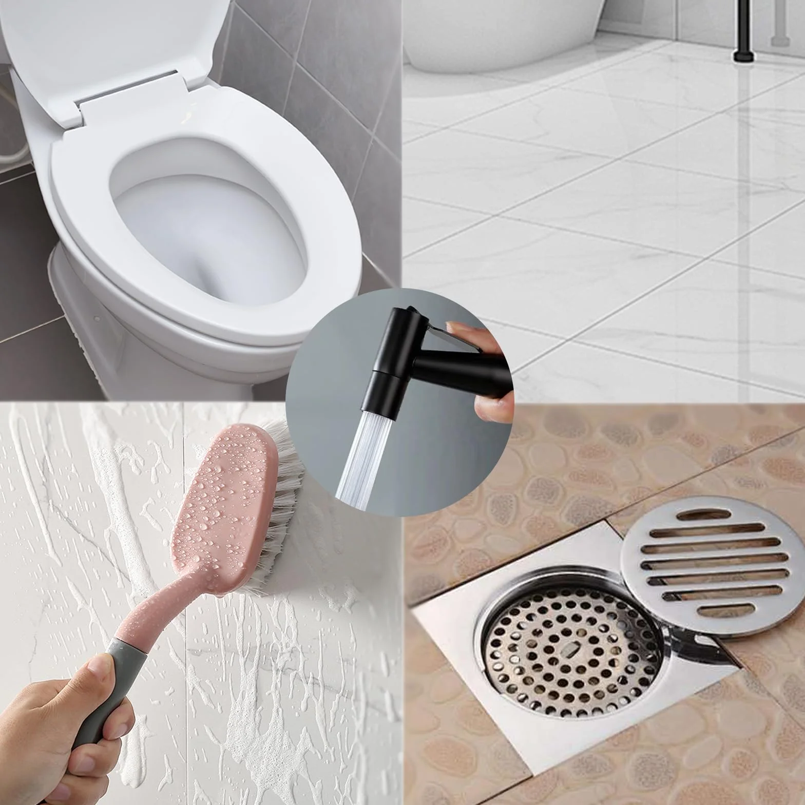Opryskiwacz bidet prysznic bidet zestaw prysznicowy bidet toaleta ze stali nierdzewnej prysznic hydroskopowy bidet toaleta prysznic toaleta toaleta toaleta pieluchy do czyszczenia (czarny)