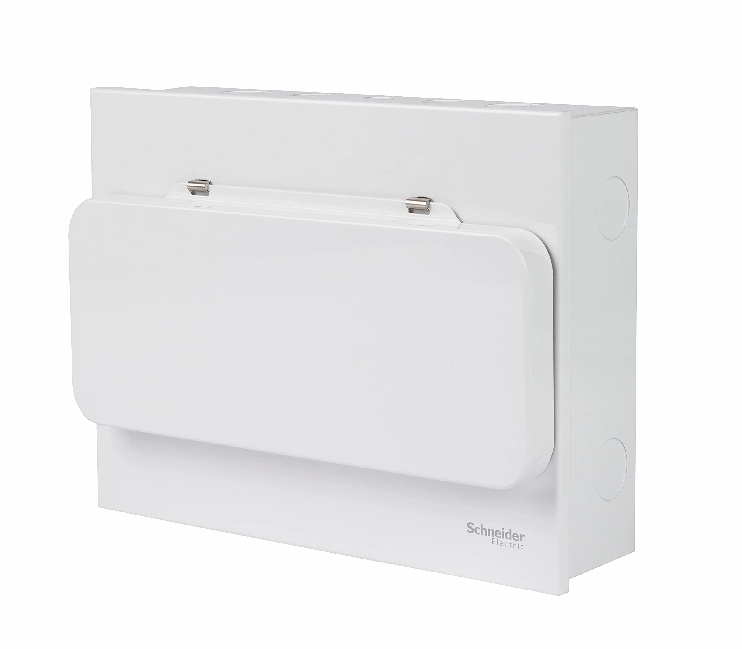 Schneider Electric Easy9, kompaktowy, 10-drożny metalowy pojemnik, pusta jednostka konsumpcyjna, EZ9E10MCCU, biały