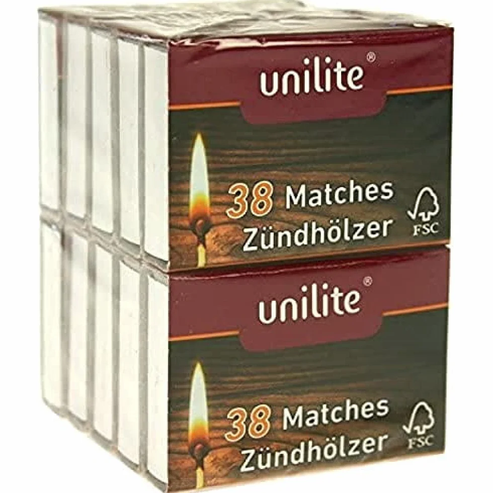 unlite Zapałka, czerwona, 60 sztuk