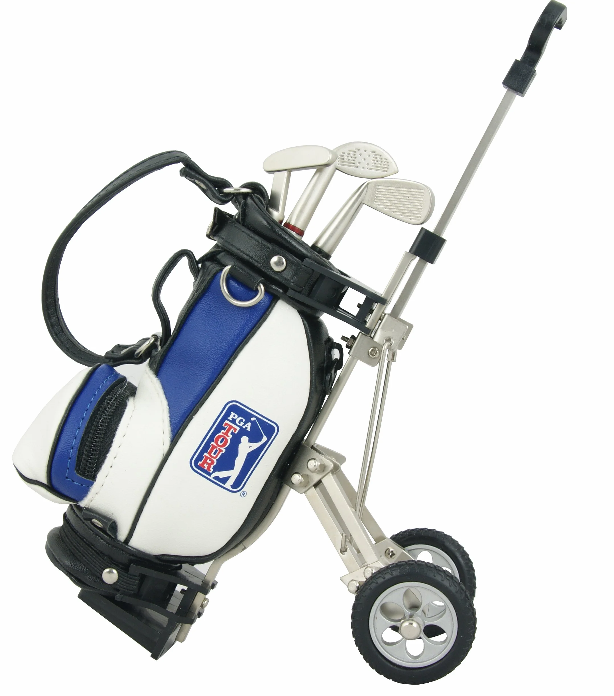 PGA TOUR Gadżet torba golfowa na biurko i długopis zestaw upominkowy, czarny