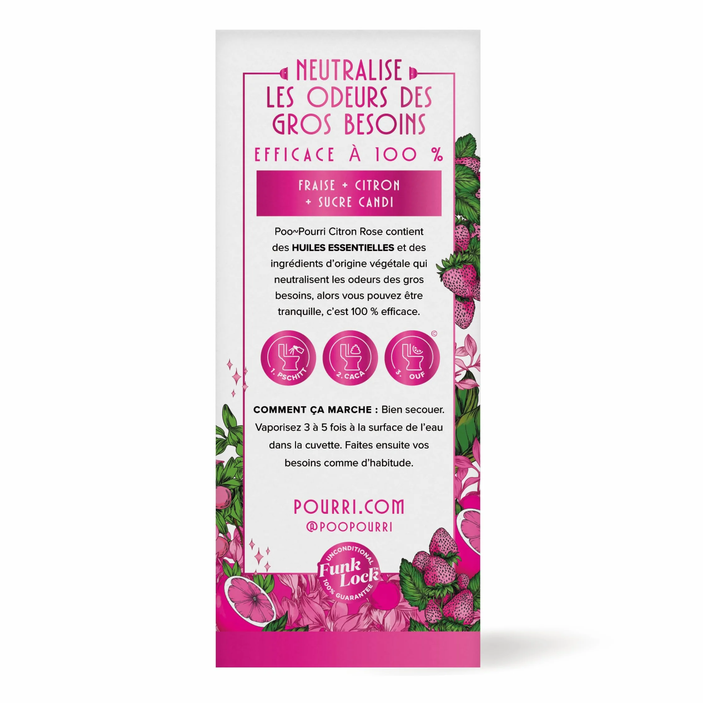 Poo-Pourri Różowy cytryn (59 ml)