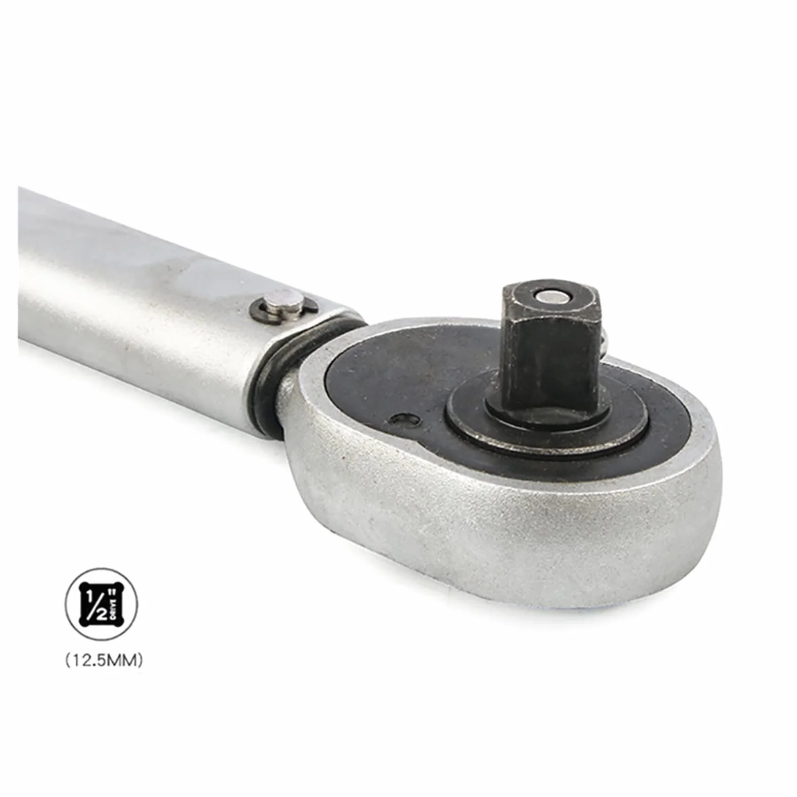 Cyfrowy klucz dynamometryczny 1/2 Klucz obrotowy Rower Kwadratowy Dysk 40-210 N.M Dwuosobowy precyzyjny Szybkozwy Off Ratchet Klucz Spanner Narzędzia do ręki ze wskaźnikami LED o dokładności ±1%.