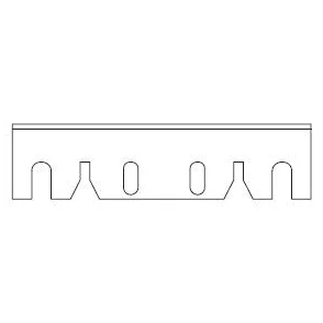 2 x nóż do strugania Hitachi F50A 156×31×3 HSS 6-9/64″×1-7/32″×1/8″