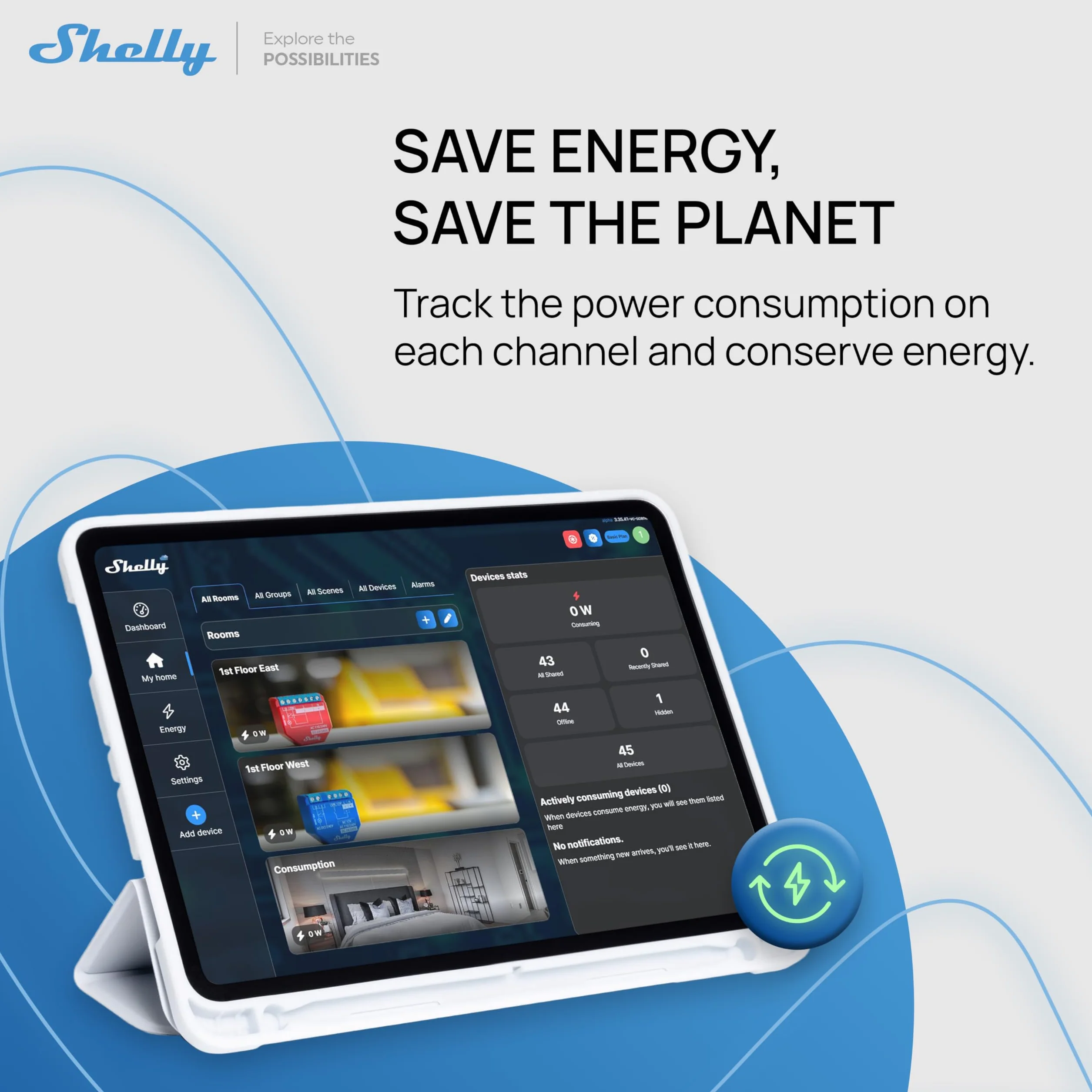 Shelly Plus 2PM - 16A | Inteligentny przełącznik 2-kanałowy WiFi i Bluetooth z pomiarem mocy | Automatyka domowa | Sterowanie roletami | Kompatybilny z Alexa i Google Home | Aplikacja iOS/Android