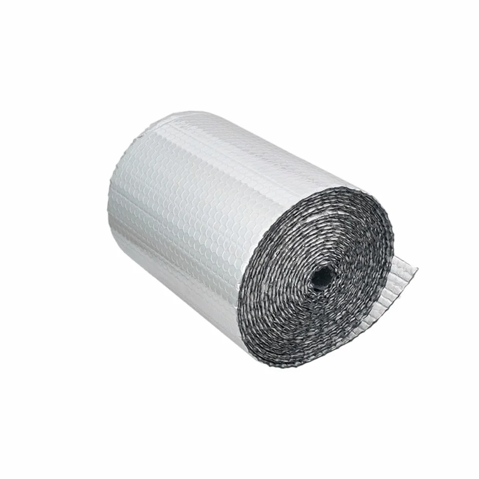 Taśma izolacyjna z folii odblaskowej, aluminiowa taśma do przyczepy kempingowej, vana, dachu, sufitu, oszczędność energii, 50 cm x 8 m (0,4-5 m)