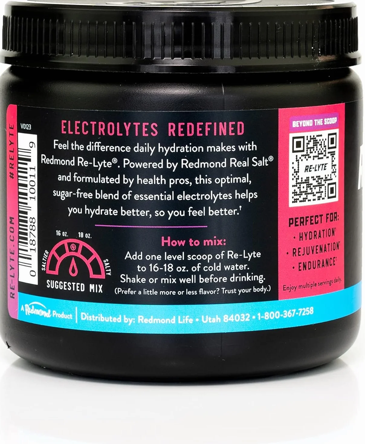 REDMOND Re-Lyte HYDRATION Drink Mix Berry LARGE, puszka 380 g