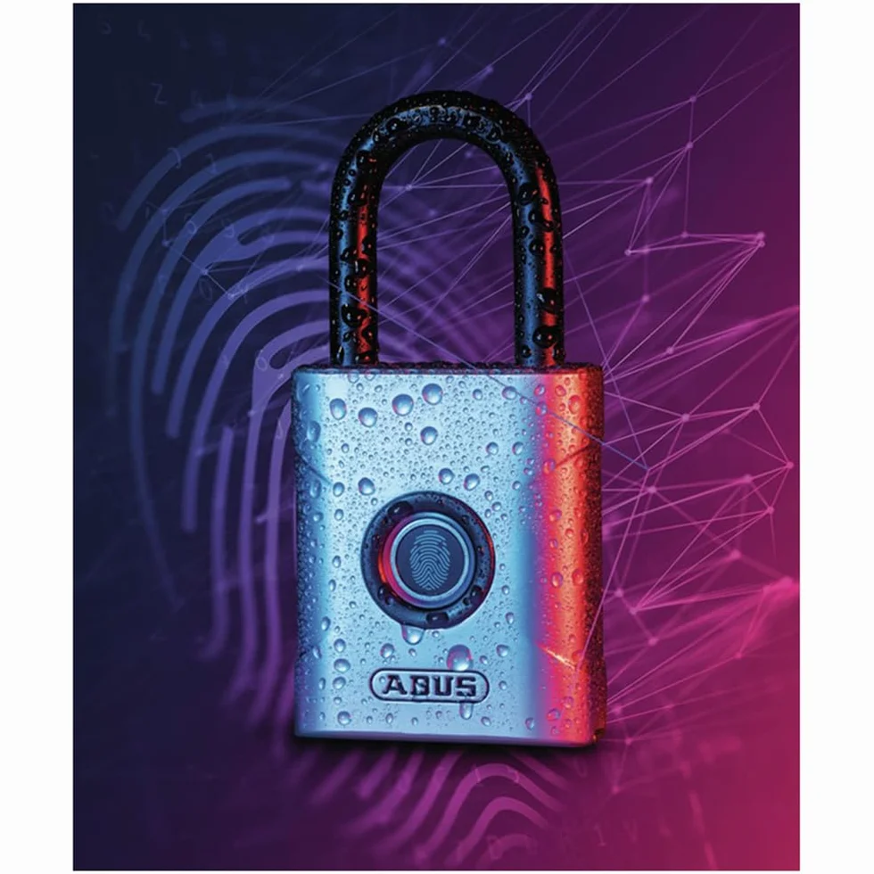 ABUS Touch 57/50 zamek na czytnik linii papilarnych IP66 IP68 kłódka
