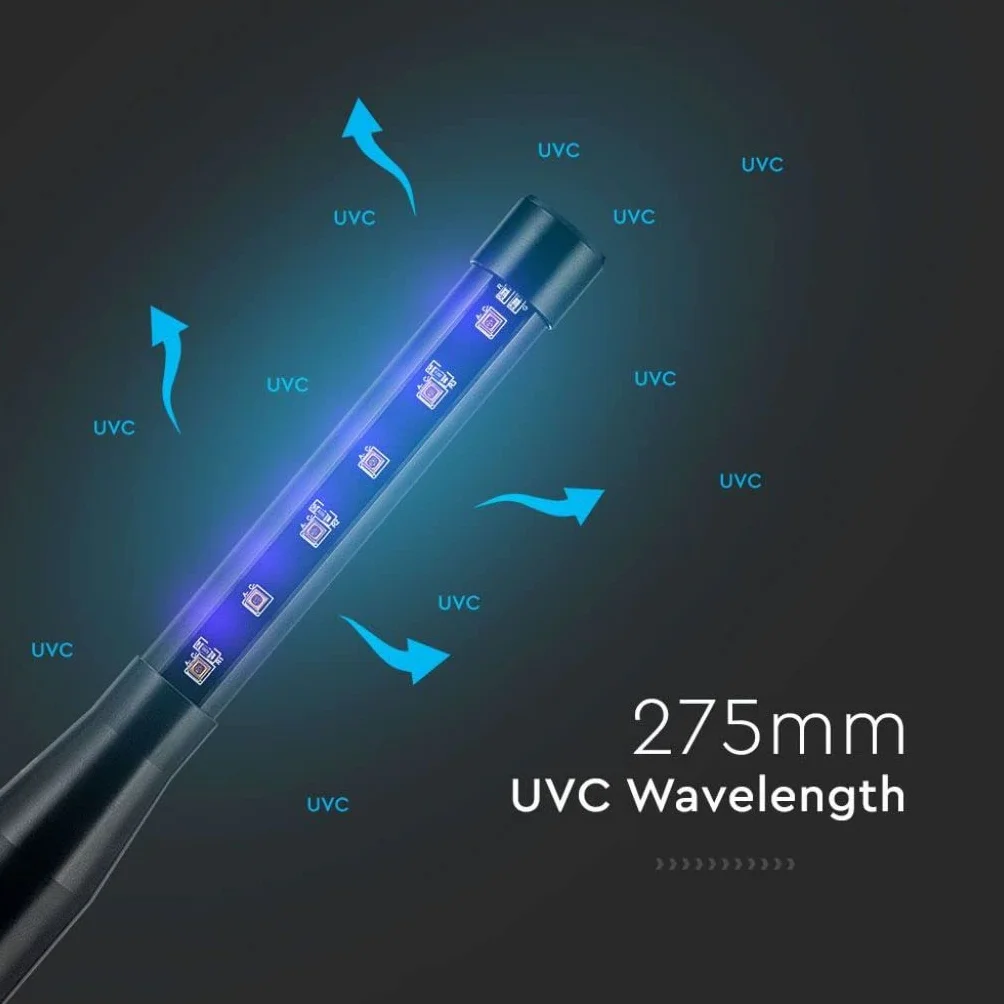 V-tac VT-3214 UVC lamp - Desinfecterend - Desinfectie - Doodt 99.9% bacteriën en virussen - Ultraviolet C straling - 14W